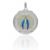 Medalla Virgen Milagrosa plata de ley