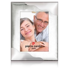 Marco de fotos ondas plata...