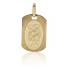 Medalla Virgen oro de 18 quilates.