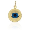 Colgante ojo turco oro 18 kilates