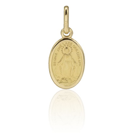 Medalla Virgen Milagrosa oro 18 quilates