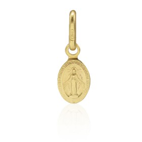 Medalla Virgen Milagrosa oro 18 quilates