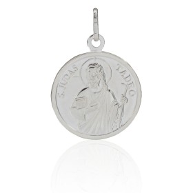 Medalla San Judas Tadeo plata de ley