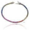 Pulsera riviere color plata de ley