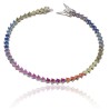 Pulsera riviere color plata de ley