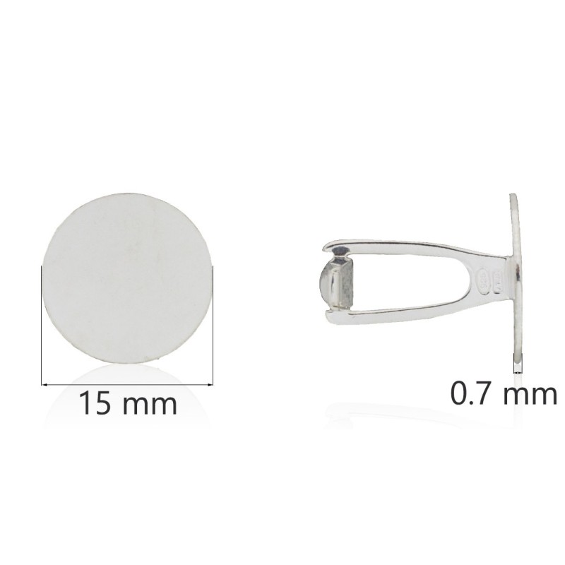 6 Paquete De 2 A 6 Gemelos De Metal, Diseño Único 10x10mm | Envío Gratis