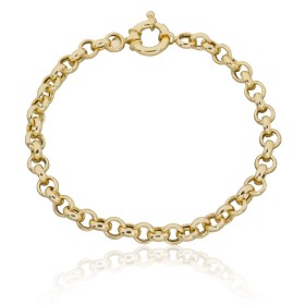 Pulsera rolo oro 18 quilates