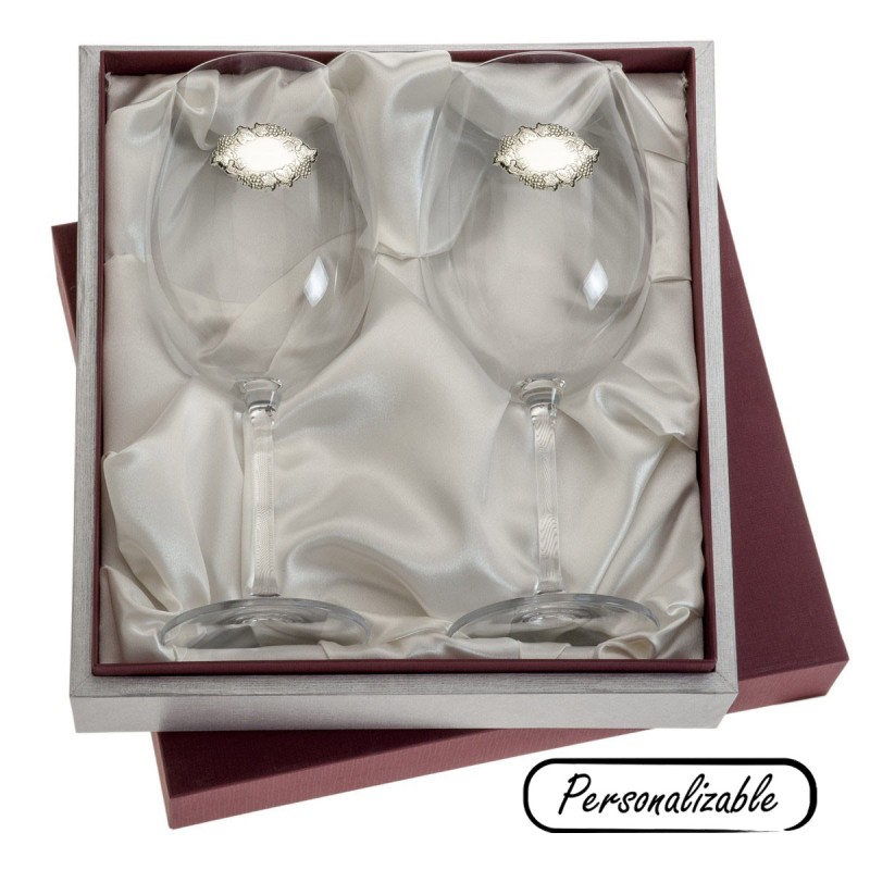 Copas de vino cristal Bohemia