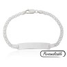 Esclava lisa bismark plata de ley