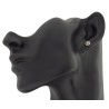 Pendientes charro plata de ley