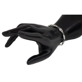 Pulsera mano de Fátima plata de ley