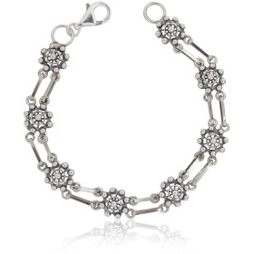 Pulsera charro plata de ley