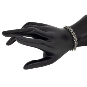 Pulsera charro plata de ley