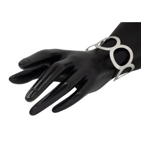 Brazalete aros plata de ley