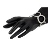 Brazalete aros plata de ley