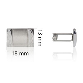 Gemelos personalizables de acero