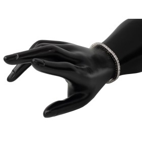 Pulsera riviere princesa plata de ley