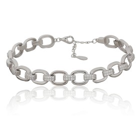 Pulsera eslabón y tramo con...