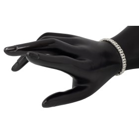 Pulsera esferas plata de ley