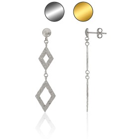 Pendientes de rombo...