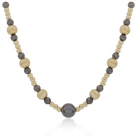 Gargantilla de bolas con...