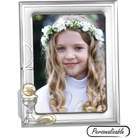 Marco de comunión en plata...