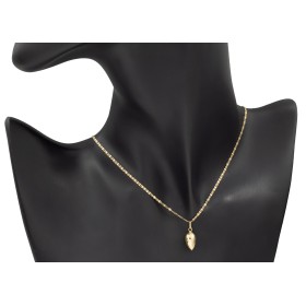 Colgante bellota oro 18 quilates