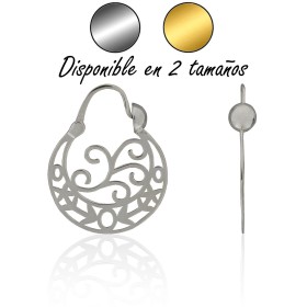 Pendientes aro canario...