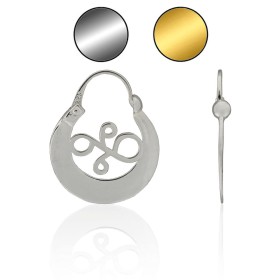 Pendientes de aro canario...