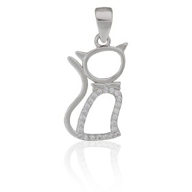 Colgante silueta de gato...