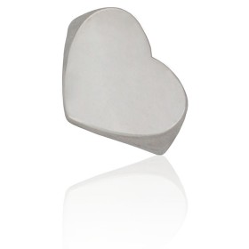 Anillo corazón plata de ley