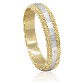 Alianza banda oro 18 quilates