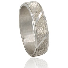 Alianza banda tallada oro...