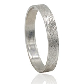 Alianza plana onda oro...