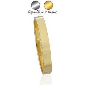 Alianza plana brillo oro 18...