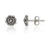 Pendientes charro plata de ley