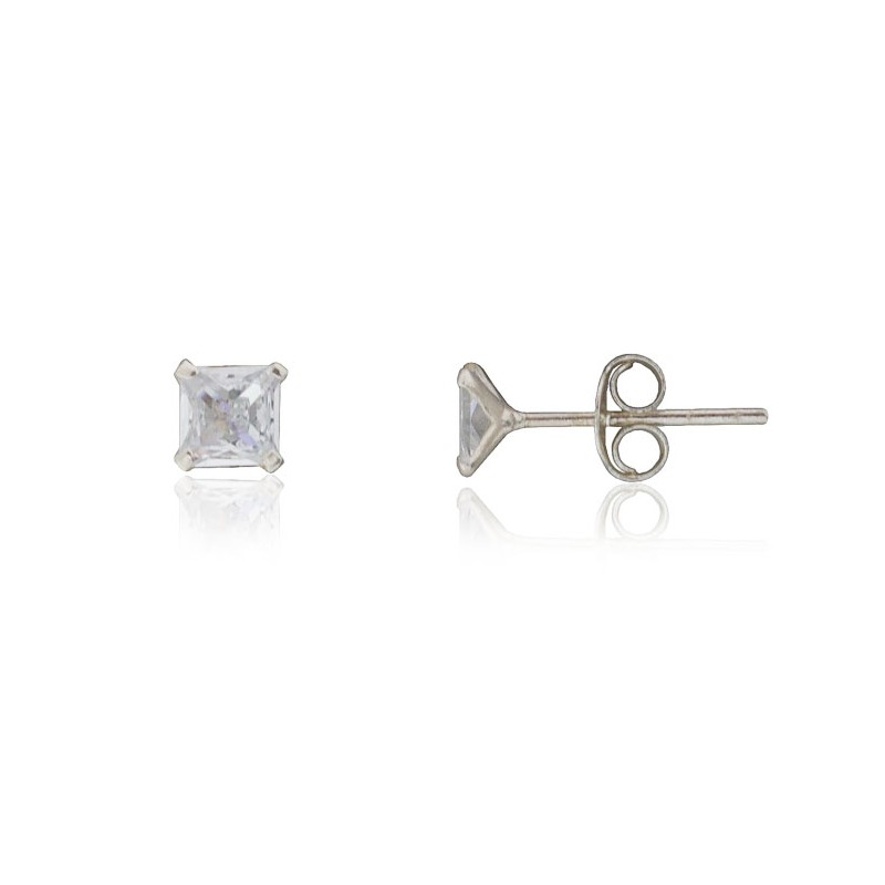 Pendientes Beckam plata de ley