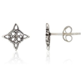 Pendientes nudo de bruja...