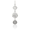 Colgante triple protección plata de ley