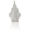 Medalla virgen de la cabeza plata de ley